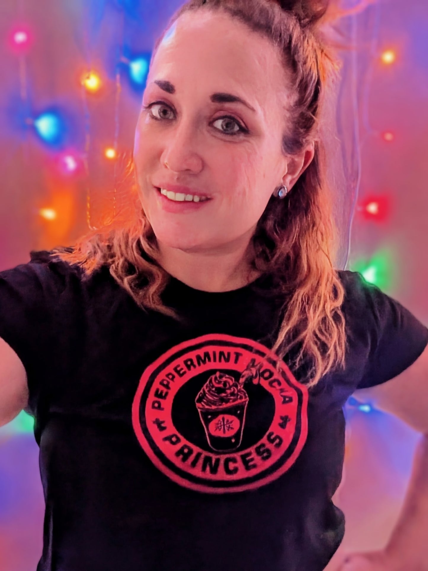 Women’s Peppermint Princess crop top