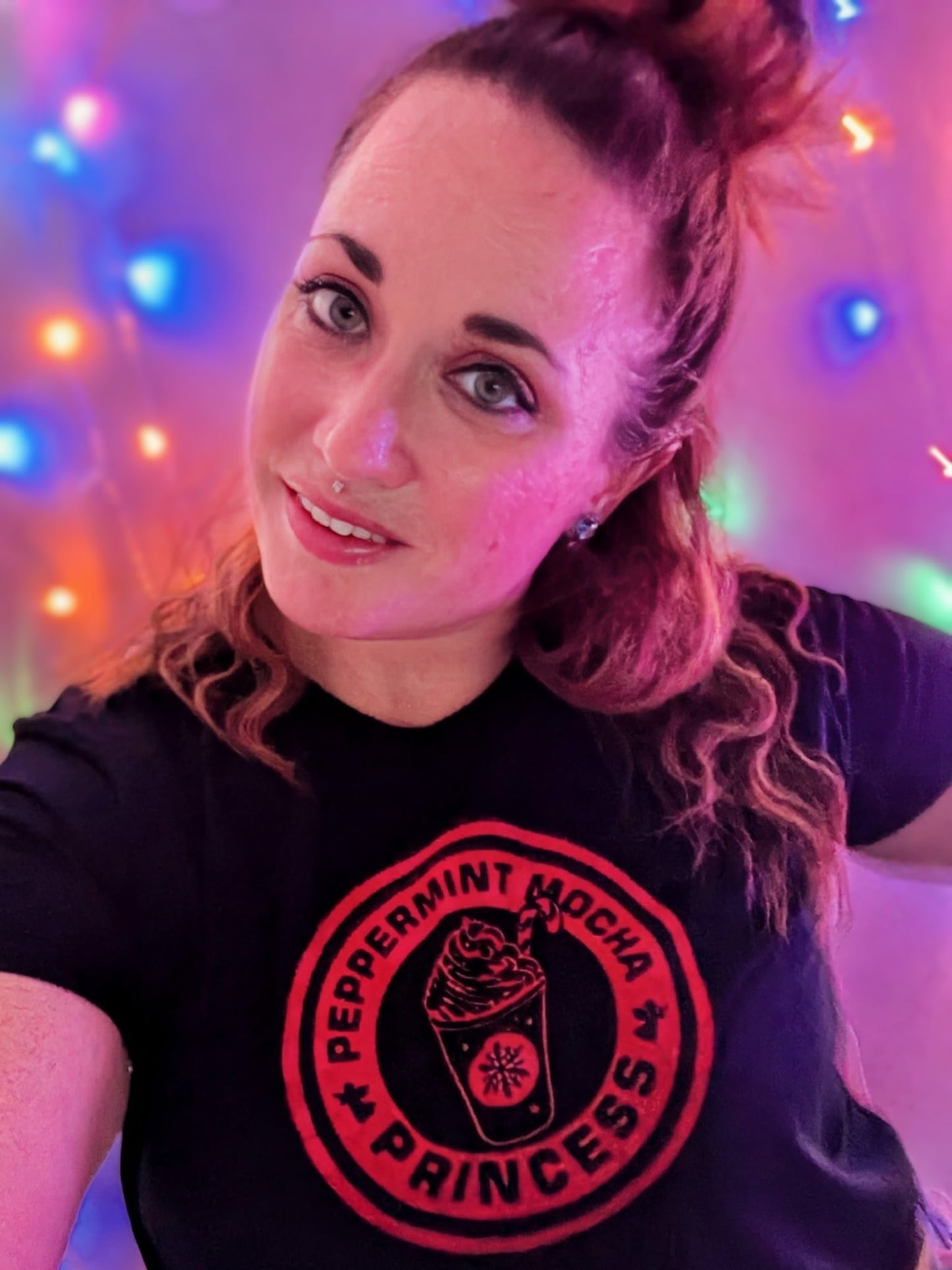 Women’s Peppermint Princess crop top