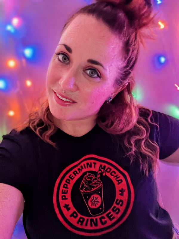 Women’s Peppermint Princess crop top